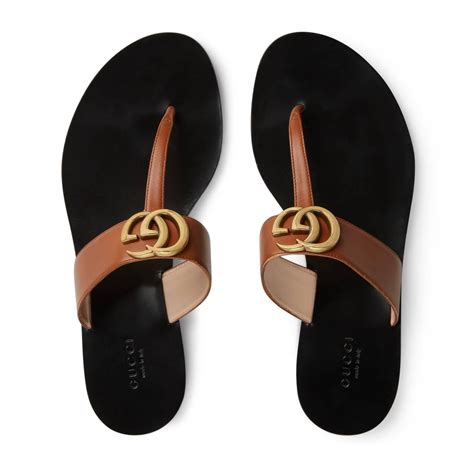 gucci sandal thong|Designer Flip Flops for Women .